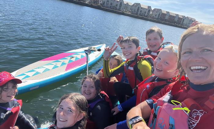 Youth SUP Camp.